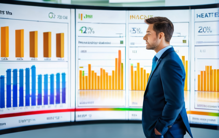 감정평가사의 데이터 분석 활용법 - **Prompt:** A professional real estate appraiser, dressed in a sharp business suit, stands confident...