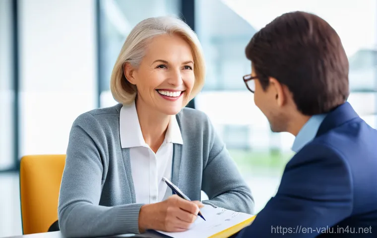 감정평가사의 고객 신뢰 구축 방법 - **Prompt 2: Building Digital Reputation**
    A focused male appraiser in his early 50s, wearing a c...