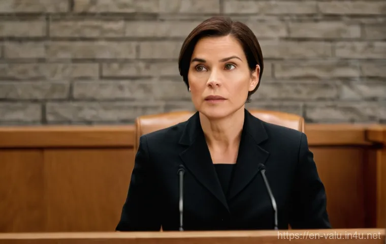 감정평가사의 법적 분쟁 해결 사례 - **Prompt:** A vibrant and clean image focusing on a professional female appraiser, aged 30-40, metic...