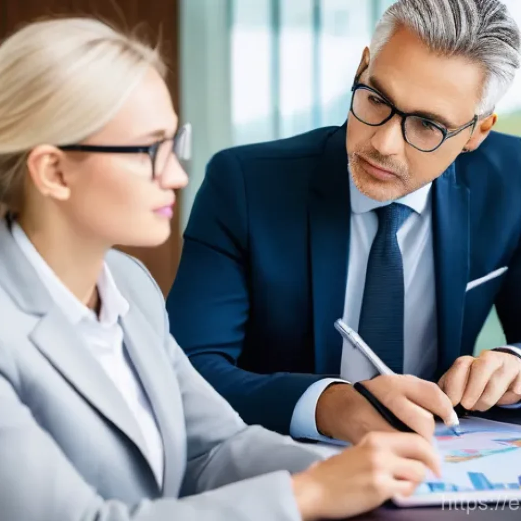 감정평가사의 멘토링 경험 - **Prompt 1: The Guiding Hand of Mentorship in Modern Appraisal**
    A dynamic, high-resolution phot...