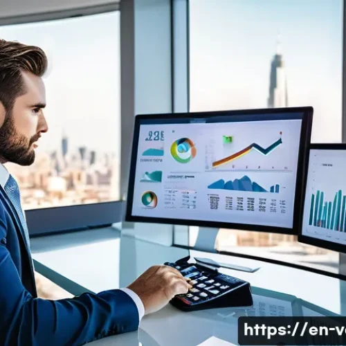 감정평가사 관련 인터뷰 준비 팁 - A professional real estate appraiser in a modern office setting, reviewing detailed property valuati...